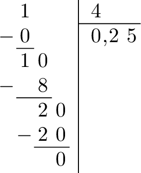 Opérations sur les nombres décimaux